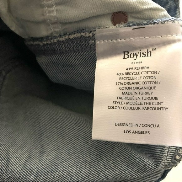 Boyish The Client High Rise Rigid Straight Size 29 - Picture 11 of 11